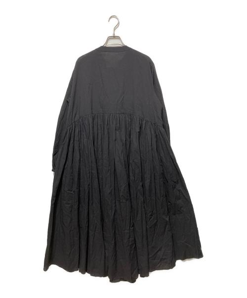 BEARDSLEY（ビアズリー）BEARDSLEY (ビアズリー) ギャザーワンピース グレー サイズ:2の古着・服飾アイテム