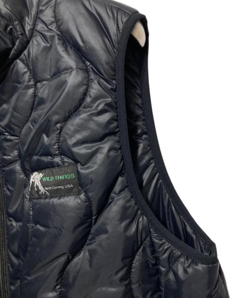 WILD THINGS（ワイルドシングス）WILD THINGS (ワイルドシングス) REVERSIBLE BELAY VEST ブラック サイズ:Lの古着・服飾アイテム