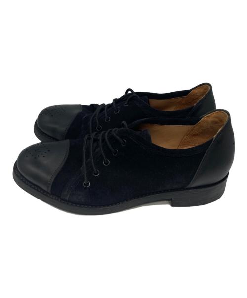 SANDERS（サンダース）SANDERS (サンダース) THE OLD CURIOSITY SHOP (オールドキュリオシティ・ショップ) レザーシューズ ブラック サイズ:US8の古着・服飾アイテム