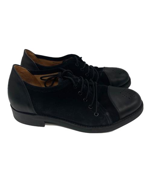 SANDERS（サンダース）SANDERS (サンダース) THE OLD CURIOSITY SHOP (オールドキュリオシティ・ショップ) レザーシューズ ブラック サイズ:US8の古着・服飾アイテム