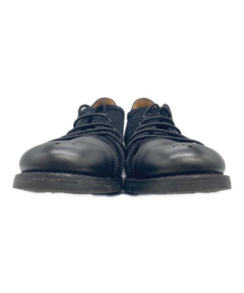 SANDERS（サンダース）SANDERS (サンダース) THE OLD CURIOSITY SHOP (オールドキュリオシティ・ショップ) レザーシューズ ブラック サイズ:US8の古着・服飾アイテム