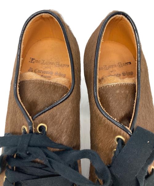 KIDS LOVE GAITE（キッズラブゲイト）KIDS LOVE GAITE (キッズラブゲイト) The Curiosity Shop ヒールハラコシューズ ブラウン サイズ:6 1/2の古着・服飾アイテム
