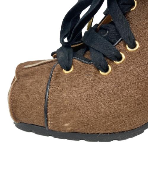 KIDS LOVE GAITE（キッズラブゲイト）KIDS LOVE GAITE (キッズラブゲイト) The Curiosity Shop ヒールハラコシューズ ブラウン サイズ:6 1/2の古着・服飾アイテム