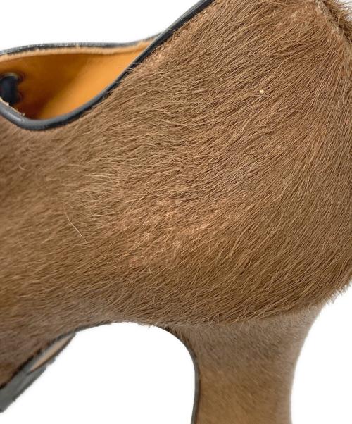 KIDS LOVE GAITE（キッズラブゲイト）KIDS LOVE GAITE (キッズラブゲイト) The Curiosity Shop ヒールハラコシューズ ブラウン サイズ:6 1/2の古着・服飾アイテム