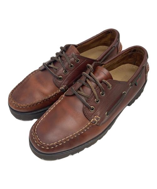 G.H.BASS（ジーエイチバス）G.H.BASS (ジーエイチバス) レンジャーキャンプモカシンシューズ ブラウン サイズ:10Dの古着・服飾アイテム