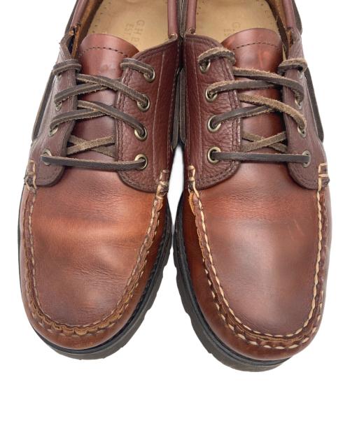 G.H.BASS（ジーエイチバス）G.H.BASS (ジーエイチバス) レンジャーキャンプモカシンシューズ ブラウン サイズ:10Dの古着・服飾アイテム