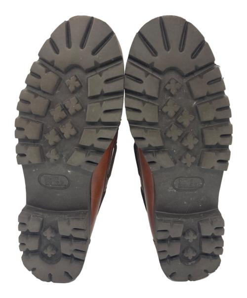 G.H.BASS（ジーエイチバス）G.H.BASS (ジーエイチバス) レンジャーキャンプモカシンシューズ ブラウン サイズ:10Dの古着・服飾アイテム