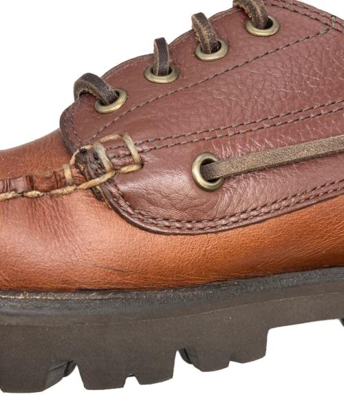 G.H.BASS（ジーエイチバス）G.H.BASS (ジーエイチバス) レンジャーキャンプモカシンシューズ ブラウン サイズ:10Dの古着・服飾アイテム