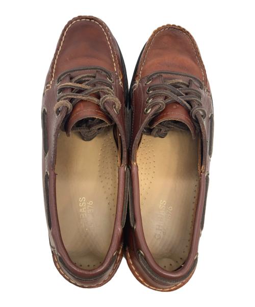 G.H.BASS（ジーエイチバス）G.H.BASS (ジーエイチバス) レンジャーキャンプモカシンシューズ ブラウン サイズ:10Dの古着・服飾アイテム