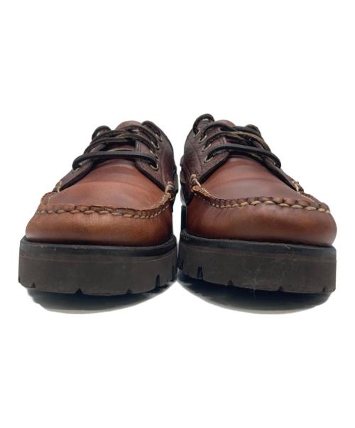 G.H.BASS（ジーエイチバス）G.H.BASS (ジーエイチバス) レンジャーキャンプモカシンシューズ ブラウン サイズ:10Dの古着・服飾アイテム