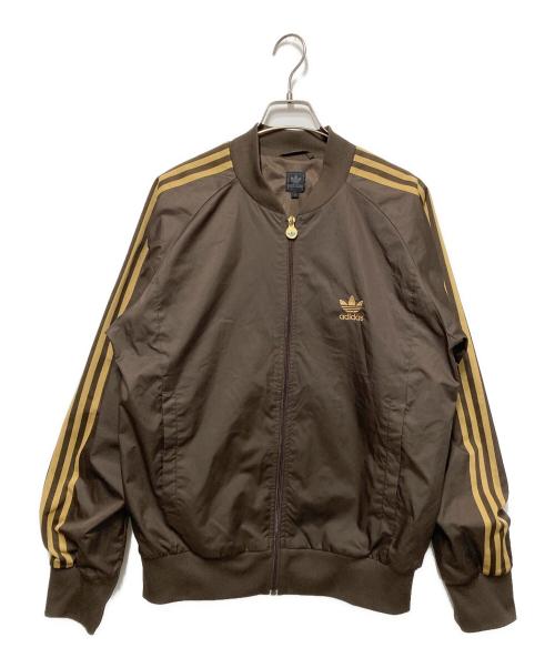 adidas（アディダス）adidas (アディダス) 00’S トラックジャケット ブラウン サイズ:Mの古着・服飾アイテム