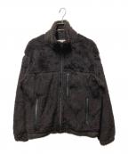 MARKWAREマーカウェア）の古着「アルパカフリース スポーツカーディガン」｜ブラウン