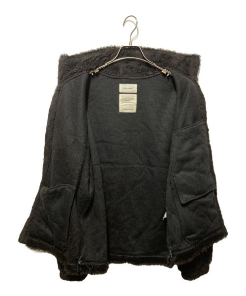 MARKWARE（マーカウェア）MARKWARE (マーカウェア) アルパカフリース スポーツカーディガン ブラウン サイズ:2の古着・服飾アイテム