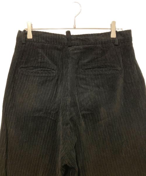 eunoia（ユノイア）eunoia (ユノイア) コーデュロイパンツ ブラック サイズ:Ｍの古着・服飾アイテム