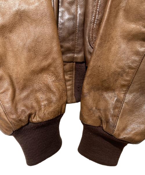 Golden Bear（ゴールデンベア）Golden Bear (ゴールデンベア) A-2タイプレザージャケット ブラウン サイズ:42の古着・服飾アイテム
