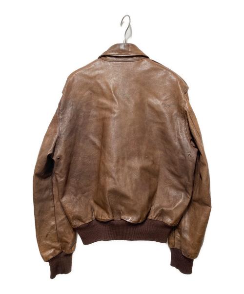 Golden Bear（ゴールデンベア）Golden Bear (ゴールデンベア) A-2タイプレザージャケット ブラウン サイズ:42の古着・服飾アイテム