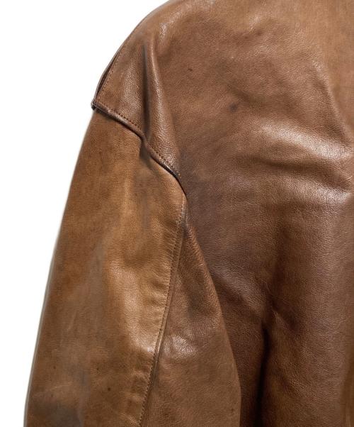 Golden Bear（ゴールデンベア）Golden Bear (ゴールデンベア) A-2タイプレザージャケット ブラウン サイズ:42の古着・服飾アイテム