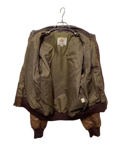 Golden Bear（ゴールデンベア）Golden Bear (ゴールデンベア) A-2タイプレザージャケット ブラウン サイズ:42の古着・服飾アイテム