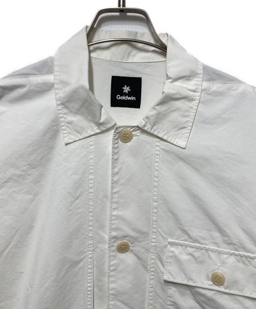 GOLDWIN（ゴールドウイン）GOLDWIN (ゴールドウイン) CORDURA(R) Typewriter Coverall Shirt ホワイト サイズ:Sの古着・服飾アイテム