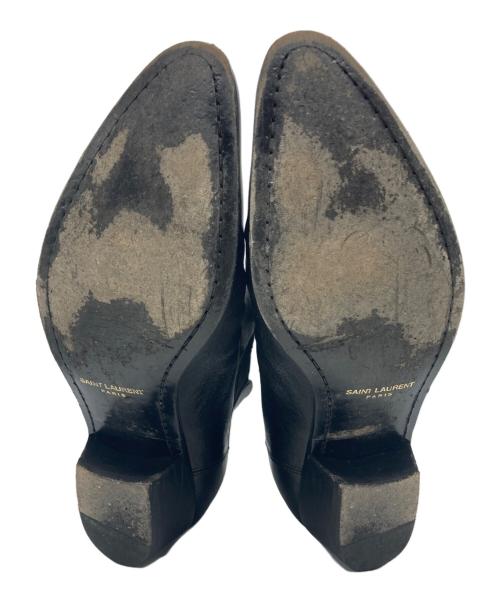 Saint Laurent Paris（サンローランパリ）Saint Laurent Paris (サンローランパリ) vassili chelsea boots ブラック サイズ:42の古着・服飾アイテム