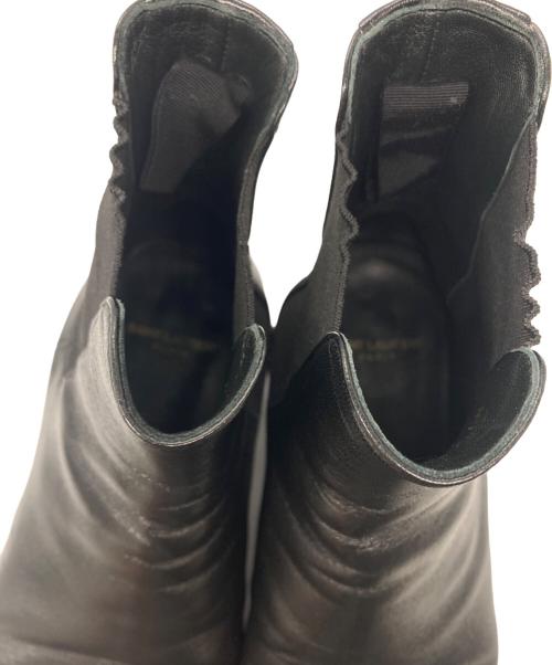 Saint Laurent Paris（サンローランパリ）Saint Laurent Paris (サンローランパリ) vassili chelsea boots ブラック サイズ:42の古着・服飾アイテム