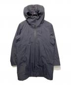 nano・universeナノ・ユニバース）の古着「3Wayフーデットコートダウンジャケット」｜ネイビー