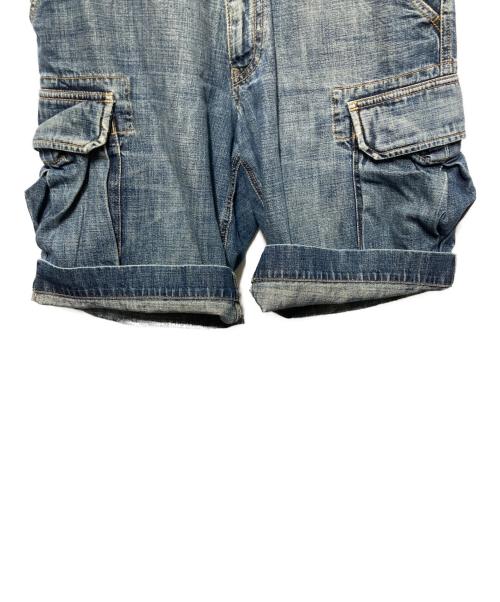 POLO RALPH LAUREN（ポロ・ラルフローレン）POLO RALPH LAUREN (ポロ・ラルフローレン) デニムカーゴショーツ インディゴ サイズ:170の古着・服飾アイテム