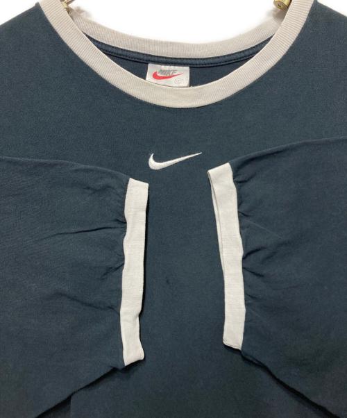 NIKE（ナイキ）NIKE (ナイキ) センタースウォッシュリンガーTEE ブラック サイズ:XXLの古着・服飾アイテム