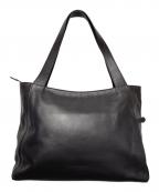 MOTHERHOUSEマザーハウス）の古着「レザートートバッグ」｜ブラウン