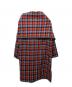 tricot COMME des GARCONS (トリココムデギャルソン) ノーカラーウールコート レッド×ブルー サイズ:サイズ表記無：40000円
