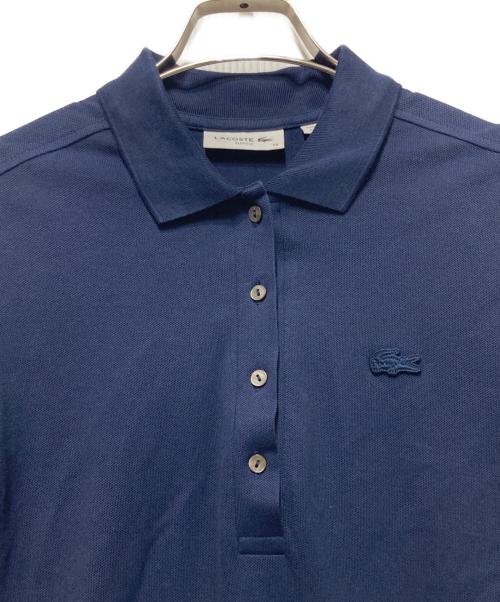 LACOSTE（ラコステ）LACOSTE (ラコステ) S／S POLO DRESS/ポロドレス ネイビー サイズ:34の古着・服飾アイテム