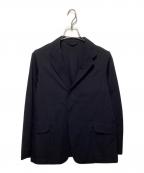 COMOLIコモリ）の古着「ウールギャバ ジャケット」｜ネイビー
