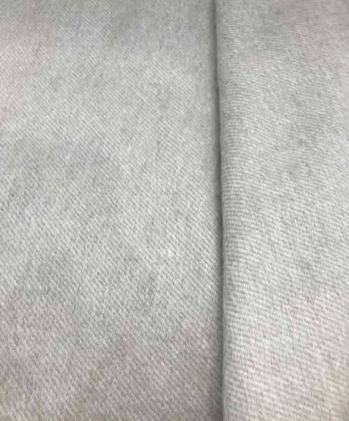 ASAUCE MELER（アソースメレ）ASAUCE MELER (アソースメレ) ヤク×アルパカシャンブレーシャギーストール ベージュの古着・服飾アイテム