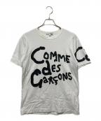 COMME des GARCONSコムデギャルソン）の古着「プリントTシャツ」｜ホワイト