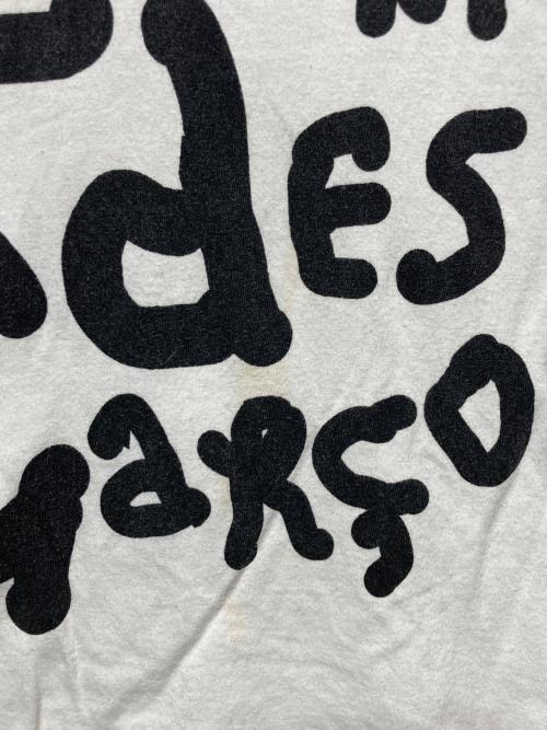 COMME des GARCONS（コムデギャルソン）COMME des GARCONS (コムデギャルソン) プリントTシャツ ホワイト サイズ:Ｍの古着・服飾アイテム