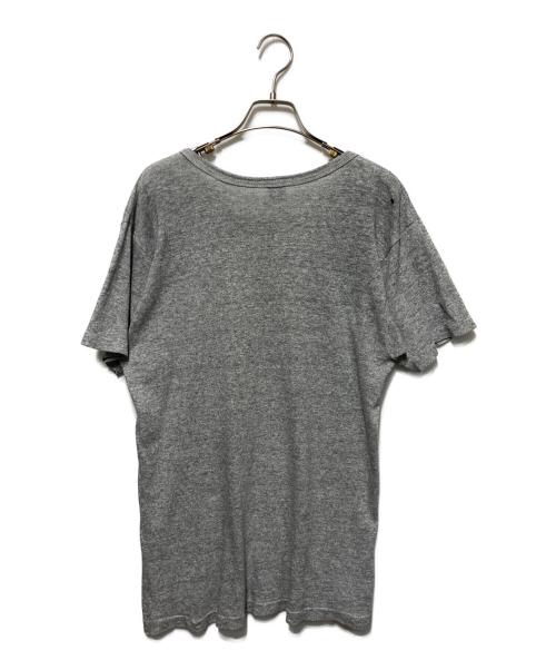 Champion（チャンピオン）Champion (チャンピオン) 80’S 3段染み込みプリントTEE グレー サイズ:Mの古着・服飾アイテム