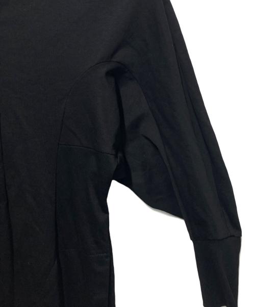 Mame Kurogouchi（マメクロゴウチ）Mame Kurogouchi (マメクロゴウチ) V-neck Cotton Classic Dress ブラック サイズ:1の古着・服飾アイテム