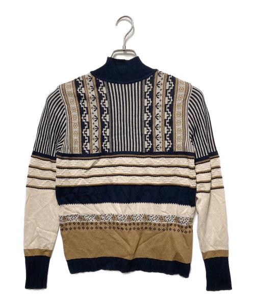 Mame Kurogouchi（マメクロゴウチ）Mame Kurogouchi (マメクロゴウチ) PEDICEL JACQUARD PULLOVER ベージュ サイズ:2の古着・服飾アイテム