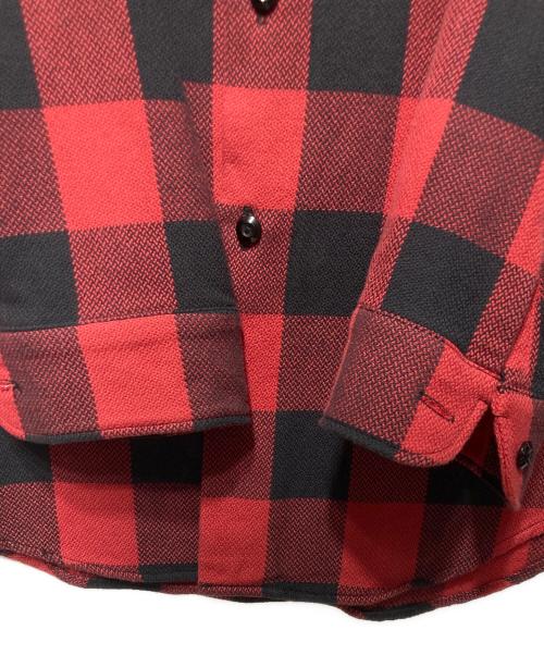 MADISON BLUE（マディソンブルー）MADISON BLUE (マディソンブルー) ハンプトンバッファローチェックシャツ レッド サイズ:XSの古着・服飾アイテム