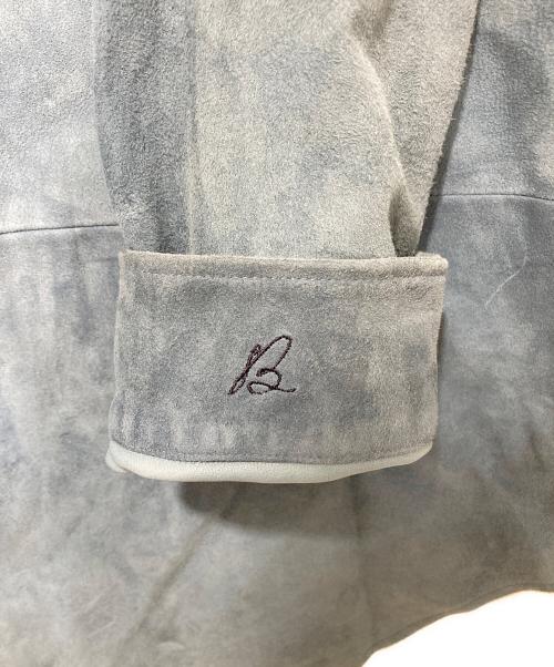 MADISON BLUE（マディソンブルー）MADISON BLUE (マディソンブルー) スエードシャツ ブルー サイズ:Sの古着・服飾アイテム