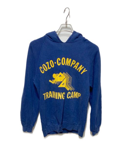 COZO COMPANY（コゾ カンパニー）COZO COMPANY (コゾ カンパニー) ラグランスウェット ブルー サイズ:不明の古着・服飾アイテム