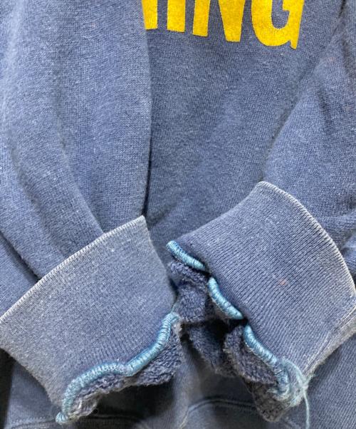 COZO COMPANY（コゾ カンパニー）COZO COMPANY (コゾ カンパニー) ラグランスウェット ブルー サイズ:不明の古着・服飾アイテム