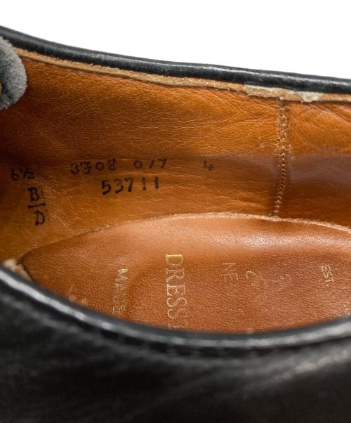 Alden（オールデン）Alden (オールデン) プレーントゥシューズ ブラック サイズ:6 1/2の古着・服飾アイテム