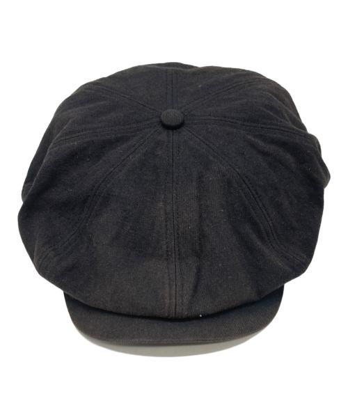 THE H.W.DOG&CO.（エイチダブリュードッグアンドコー）THE H.W.DOG&CO. (エイチダブリュードッグアンドコー) キャスケット ブラック サイズ:40の古着・服飾アイテム