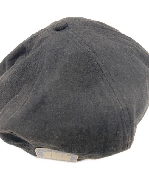 THE H.W.DOG&CO.（エイチダブリュードッグアンドコー）THE H.W.DOG&CO. (エイチダブリュードッグアンドコー) キャスケット ブラック サイズ:40の古着・服飾アイテム