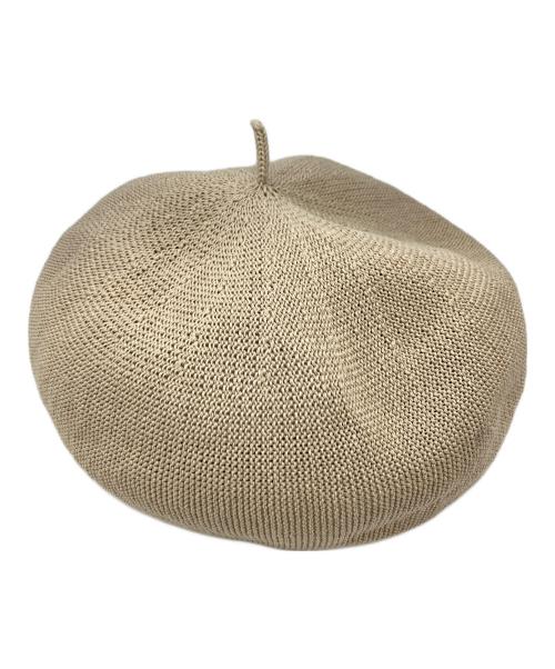 THE H.W.DOG&CO.（エイチダブリュードッグアンドコー）THE H.W.DOG&CO. (エイチダブリュードッグアンドコー) ベレー帽 ベージュの古着・服飾アイテム