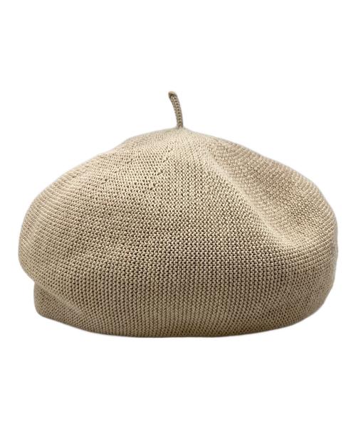 THE H.W.DOG&CO.（エイチダブリュードッグアンドコー）THE H.W.DOG&CO. (エイチダブリュードッグアンドコー) ベレー帽 ベージュの古着・服飾アイテム