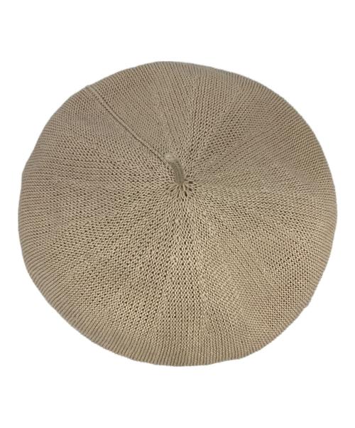 THE H.W.DOG&CO.（エイチダブリュードッグアンドコー）THE H.W.DOG&CO. (エイチダブリュードッグアンドコー) ベレー帽 ベージュの古着・服飾アイテム