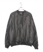 LOS ANGELES APPARELロサンゼルスアパレル）の古着「ドリップダイスウェット」｜グレー