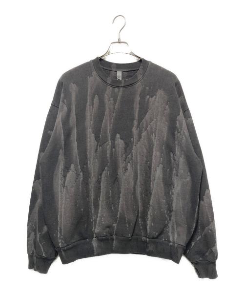 LOS ANGELES APPAREL（ロサンゼルスアパレル）LOS ANGELES APPAREL (ロサンゼルスアパレル) ドリップダイスウェット グレー サイズ:Ｌの古着・服飾アイテム